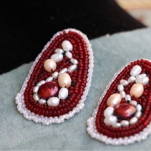 Handmade Beaded Earrings